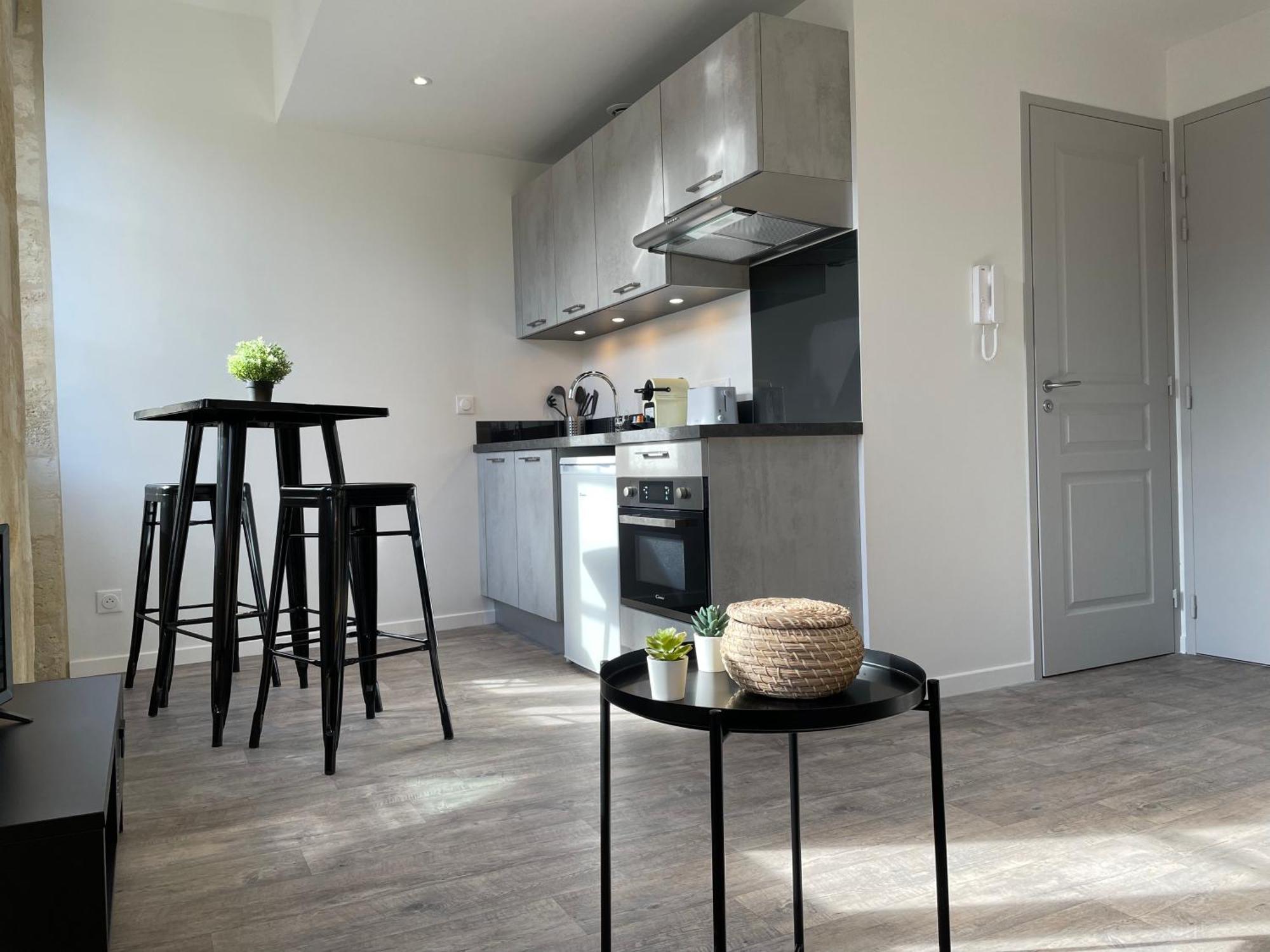 Studio Lumineux Avec Climatisation Pour 2 Personnes Bordeaux Buitenkant foto